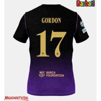 Barcelona Anthony Gordon #17 Tricou Fotbal Replică 2026-27 Barbati Deplasare